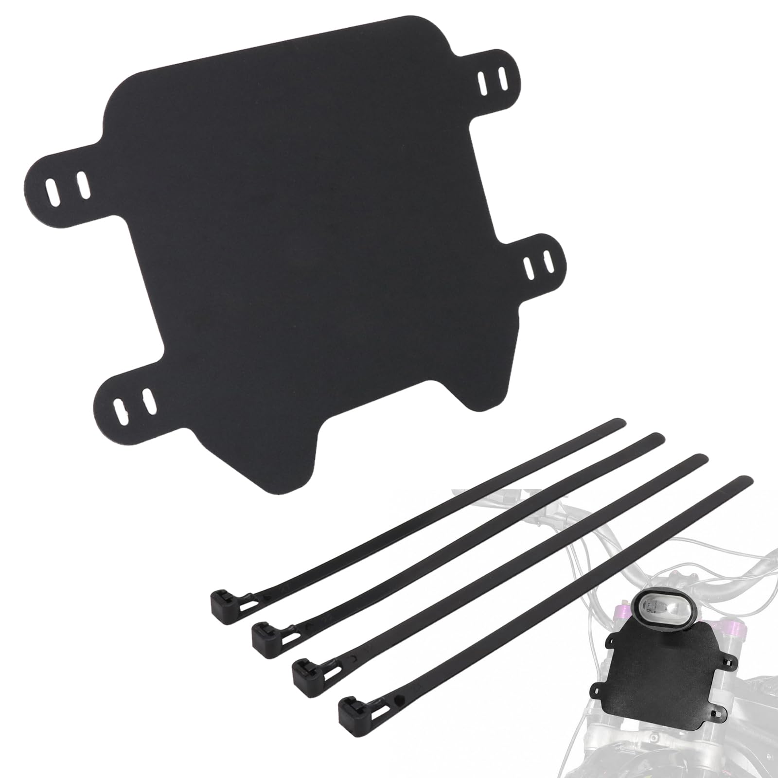 JFG Racing Front Number Plate for Electric Dirt Bike,Universal